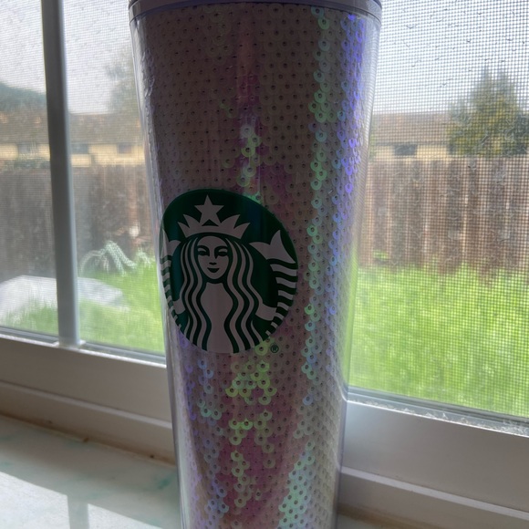 24 Oz Starbucks Tumbler - sequin glitter - Picture 3 of 6